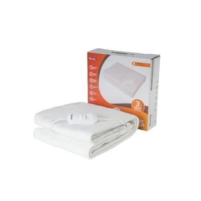 Image of rejuvopedic King Electric Blanket Heated Underblanket 3 Heat Settings, Easy Fit, Machine Washable