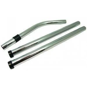 Image of First4Spares Chrome Extension Rod Set for Numatic Vacuum Cleaners 32mm (3 pcs)