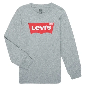 Image of Levi&#039;s Batwing TEE Unisex Long sleeved top for kids, Size: 10y, Grey heather