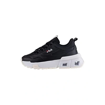Image of Fila Disruptor Trainers, Women&#039;s, Size: 3, Black Imitation leather/ textile