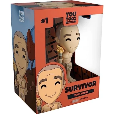 Image of You Tooz Survivor 4.4&quot; Vinyl Figure, Official Licensed Collectible Rust Figurine from Video Game Collection