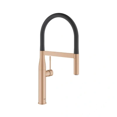 Image of Grohe Essence Single Lever Sink Mixer Brushed Warm Sunset (30294DL0)