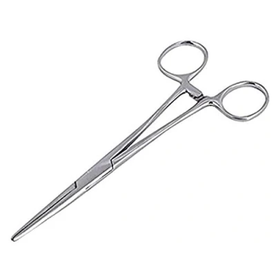 Image of WUWYOUWL Hemostat Forceps, Stainless Steel Dog Cat Pet Scissors Ear Hair Clamp Fishing Tools (16cm Straight)