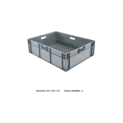 Image of Matlock 800 x 600 220mm Euro Container Grey