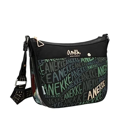 Image of Anekke Women&#039;s Bag Large Shoulder Faux Leather with 1 Handle and Zip Closure Handbag Voice Nature Woods Collection Accessories 33 x 24 10 cm,