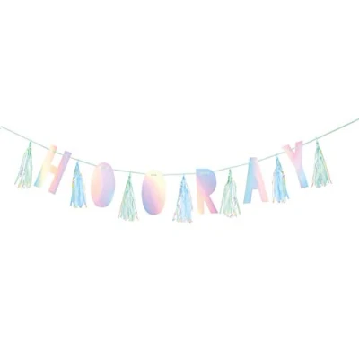Image of (PKT) 1 Shimmering Party Tassel Garland 3m
