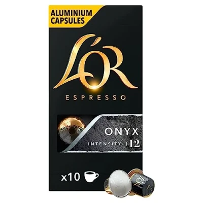 Image of L&#039;OR Espresso Ristretto Coffee Pods, 7 Packs, Total 70 Capsules
