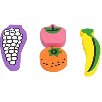 Image of Small Animals Boredom Breaker Woodies Fruit Shaped Nibble Stix Toy 4pk