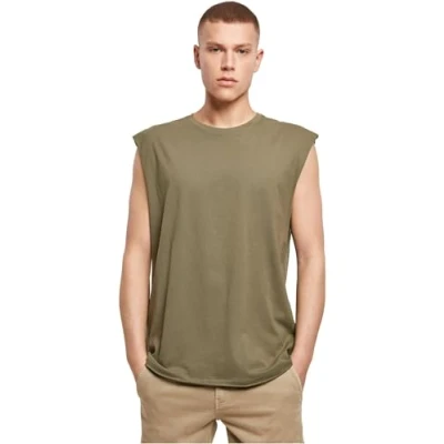 Image of Build Your Brand Men&#039;s T Shirt, olive, S