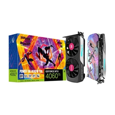 Image of Zotac GAMING GeForce RTX 4060 Ti 8GB Twin Edge OC Spider MAN™: Across the Verse Bundle