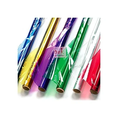 Image of arkCRAFT Super Six Assortment of Cellophane Clear Film ROLLS 508 X 4.5M 6