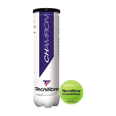 Image of Tecnifibre Unisex Adult Champion Tennis Balls Yellow