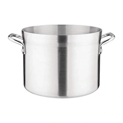 Image of Vogue Deep Boiling Pot 7.6 Litre/235(Dia)mm, Aluminium, Stock Pot, Stew Lid Sold Separately (S356), S348