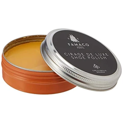 Image of Famaco Unisex Adult Tin Polish Shoe Treatments &amp; Polishes Tan 50.00 ml
