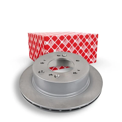Image of 584113E500 Brake disc FEBI BILSTEIN 108545 Rear Axle 315mm 20mm 5 Hole 139,7mm internally vented Coated KIA: SORENTO 1