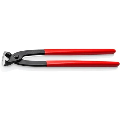 Image of Knipex Concreters&#039; Nipper (Concreter&#039;s Nippers or Fixer&#039;s Nippers) black atramentized, plastic coated 300 mm 99 01 EAN