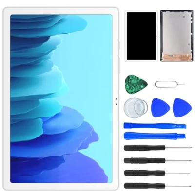 Image of NB+ Touch Screen LCD Replacement For Samsung Galaxy Tab A7 T500 T505 10.4&quot; 2020 Display Unit Digitizer Front Glass Panel White with Tools
