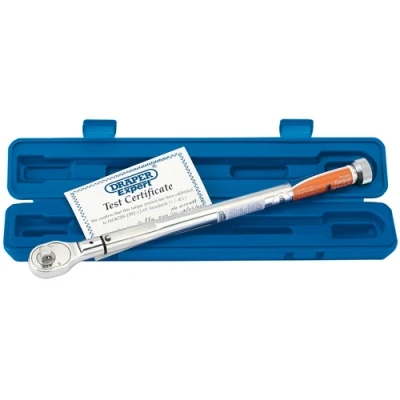 Image of Draper Expert Precision Torque Wrench, 1/2&quot; Sq. Dr., 50 180Nm