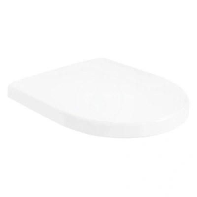 Image of ICon Duroplast Soft Close Seat for wall hung toilets, White (500.670.01.1) Geberit