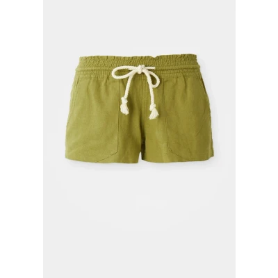 Image of Roxy Oceanside Short Non Denim Shorts for Womens Loden Green XXL