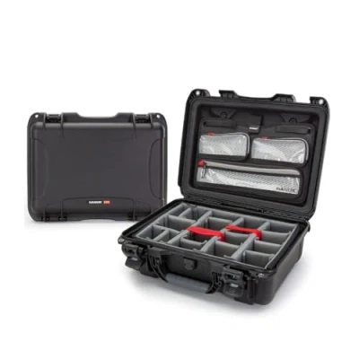Image of Nanuk 925 Waterproof Carry on Hard Case with Lid Organizer and Padded Divider Black