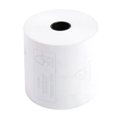 Image of Exacompta Receipt Rolls Pack of 10, 57mm Width x 44m Length, Suitable for Shops, Kiosks, Cafés, Restaurants, Card Payments