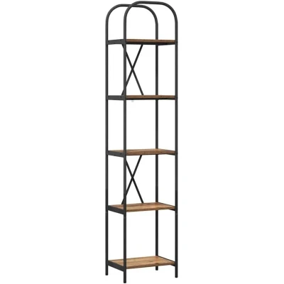 Image of vidaXL Bookshelf Old wood 40 x 30 183 cm Engineered