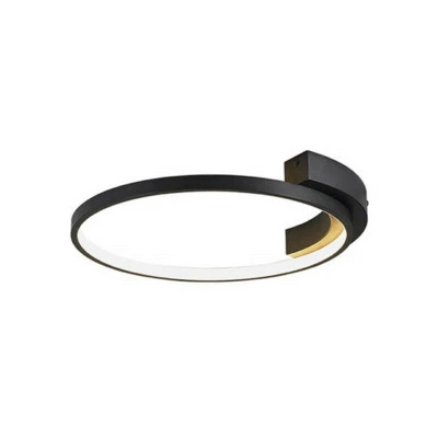 Image of Kavala LED Ceiling Light 25W 3000K Aluminum, Silicon Sandy Black
