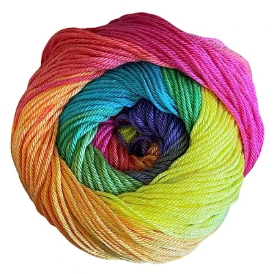 Image of Papatya Sundae Batik Knitting Wool Gradient 100 g Yarn Bobbel