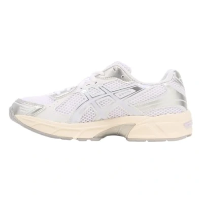 Image of Asics Sportstyle GEL1130 Trainers, Women&#039;s, Size: 5.5, White/blue fade Imitation leather/ textile