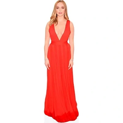 Image of Jodie Comer (Red Dress) Mini Size Cutout