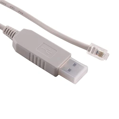 Image of Usangreen USB to RJ9 Autostar Audiostar RS232 Interface Handbox Firmware Upgrade Cable For Meade #505 ETX127 ETX125 ETX 90 LXD75 LX80 LX90 LX65 Telscopes (10FT)