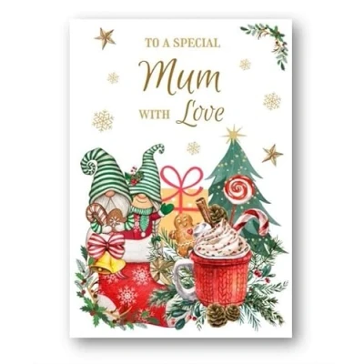 Image of Second Ave Mum Christmas Winter Gingerbread Xmas Holiday Festive Greetings Card
