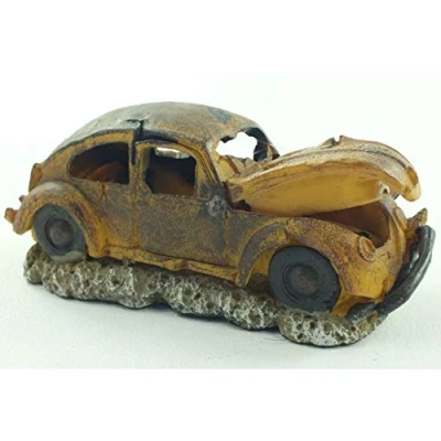 Image of Aquarium Ornament Air Action Beetle Car