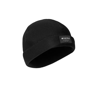 Image of Mystic Watersports Surf KiteSurf &amp; Windsurfing 2mm Neoprene Wetsuit Beanie Hat Black