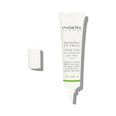 Image of Phoera Revitalizing Eye Cream Brighten Hydrate Reduce The Fine Lines, Dark Circle Wrinkles And Puffiness For Men Women Skin Loving Ingredients Apply In Morning At Night Aquapurity