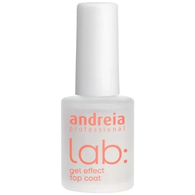 Image of LAB: Gel Effect Top Coat for Nails Long Lasting Shine Fast Trying Polish Andreia Professional 10.5 ml