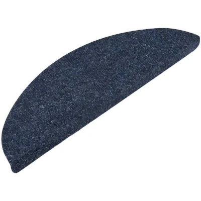 Image of vidaXL Stair Mats Self adhesive 15 pcs 56x17x3 cm Blue