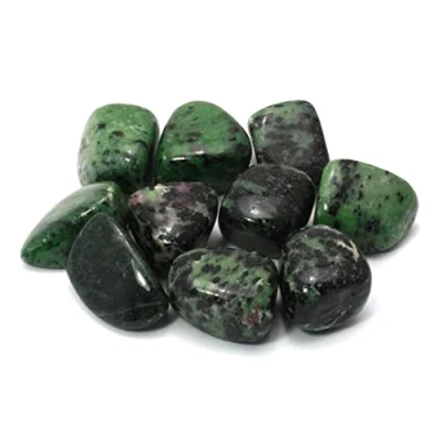 Image of CrystalAge Ruby Zoisite Tumble Stone (20 25mm)