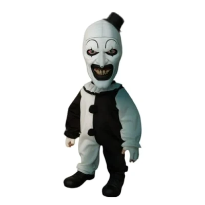 Image of Terrifier poupée MDS Mega Scale Art the Clown with Sound 38 cm