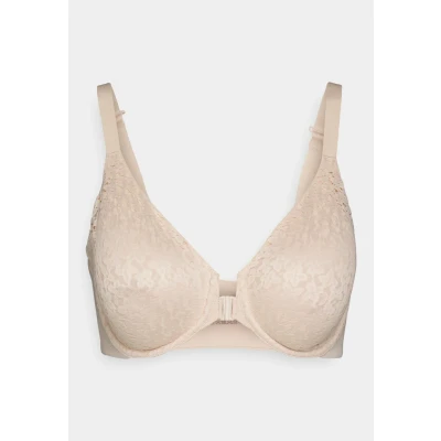 Image of Chantelle Norah Covering Molded Underwired bra, Women&#039;s, Size: 34C, Golden beige
