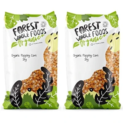 Image of Forest Whole Foods Organic Popping Corn (Popcorn Kernels) (2kg)