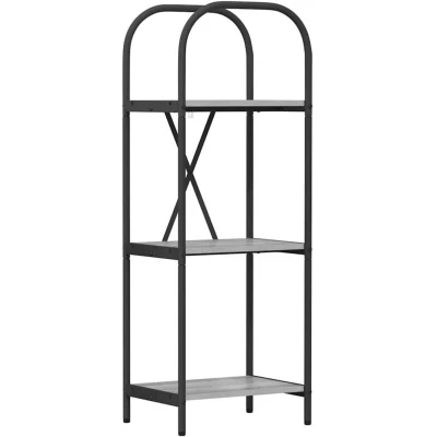Image of vidaXL Bookshelf Grey sonoma 40 x 30 109 cm Engineered wood