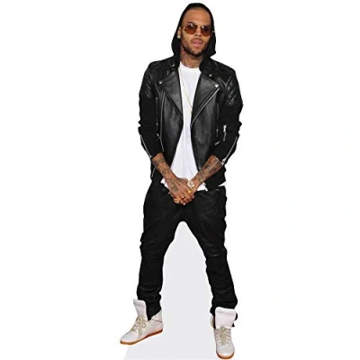 Image of Chris Brown Life Size Cutout