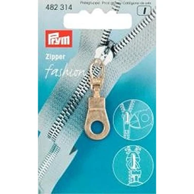 Image of Prym Zipper Ring, Brass, Öse, goldfarbig, 1 Stück