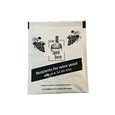 Image of Ingredients for Cider &amp; Wine Making Additive/Fermentation/Fruit Mash Home Brewing DIAH (Nutrients Yeast, 10g)