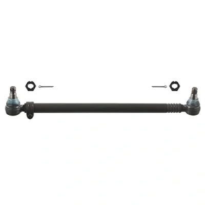 Image of 0291395, 0291396 Centre Rod Assembly FEBI BILSTEIN 18729 Front Axle Push with crown nut