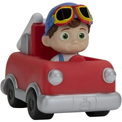 Image of CoComelon Mini Vehicle Features Built in TomTom Fire Truck Toy Car Toys for Kids, Toddlers, and Preschoolers
