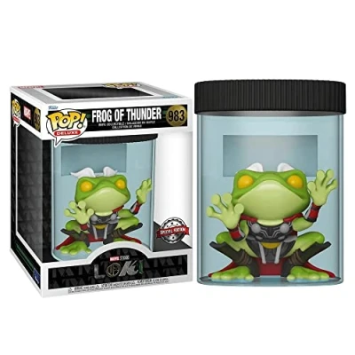 Image of Funko Pop! Deluxe: Loki Frog of Thunder Vinyl Collectible Toy Figure Limited Edition Exclusive