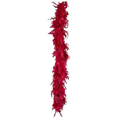 Image of Boland 52698 Feather Boa, 180 cm, Bordeaux